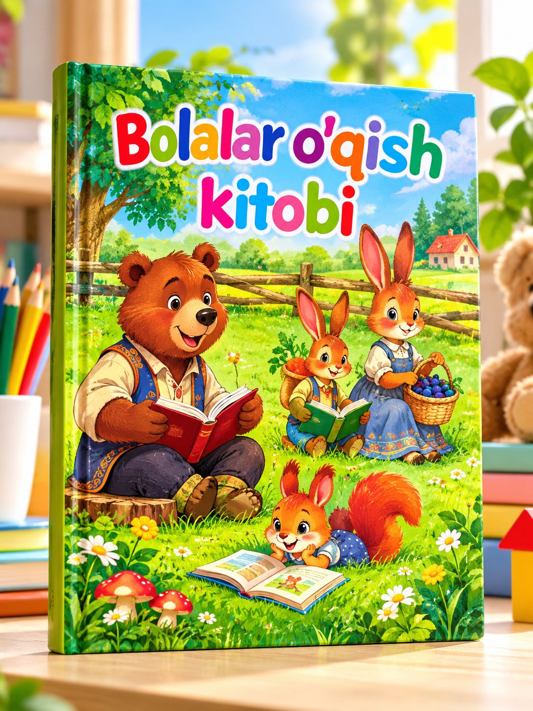 📚 BOLALAR O‘QISH KITOBI 🧸🐰